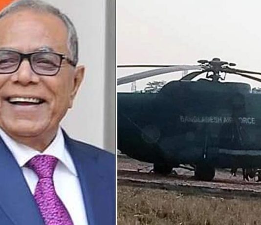 কুয়াকাটায় সূর্যাস্ত দেখে মুগ্ধ রাষ্ট্রপতি