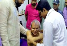 বিএনপির মিছিলে পুলিশের লাঠিপেটা, রিজভীসহ আহত ৭