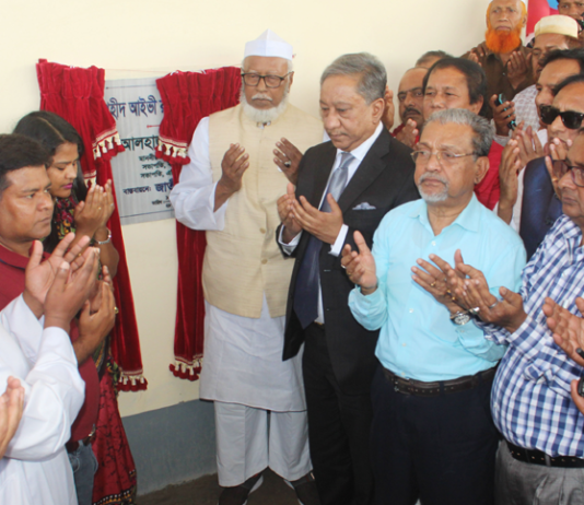 ভৈরবে শহীদ আইভি রহমান পৌর স্টেডিয়ামের উদ্বোধন