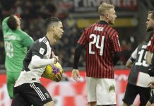 রোনালদোর গোলে নাটকীয়ভাবে রক্ষা পেল জুভেন্টাস