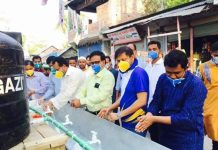 ভান্ডারিয়ার গুরুত্বপূর্ন ৬টি স্থানে হাত ধোয়ার বিশেষ ব্যবস্থা চালু।
