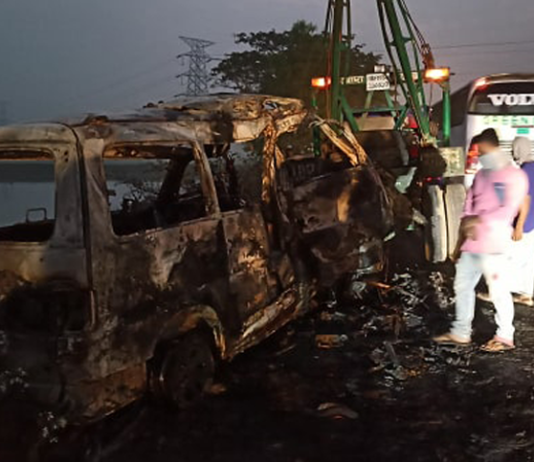 ব্রাহ্মণবাড়িয়ায় বাস-মাইক্রোবাসের সংঘর্ষে নিহত ৬