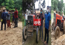 চুনারুঘাটে সিলিকা বালুবাহী দুই ট্রাক্টর সহ আটক এক!