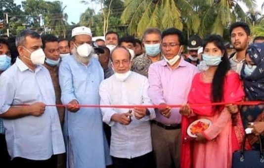 কাউখালী – সোনাকুর ফেরি সার্ভিসের শুভ উদ্বোধন।