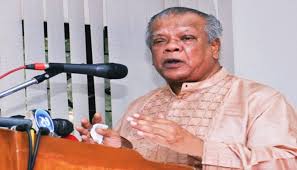 সাবেক মন্ত্রী আমির হোসেন আমু ১৪ দলের মুখপাত্র নির্বাচিত হয়েছেন