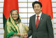 শেখ হাসিনাকে জাপানের প্রধানমন্ত্রীর ফোন, ৩২৯ মিলিয়ন ডলার সহায়তার ঘোষণা