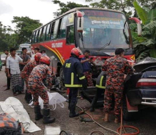 স্ত্রী-তিন সন্তানসহ ব্র্যাক কর্মকর্তা নিহত