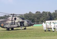 করোনা আক্রান্ত এমপি সালমা’কে হেলিকপ্টারে ঢাকায় প্রেরণ