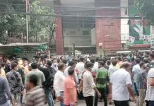 মনোনয়ন প্রত্যাশী বিএনপি’র দুই প্রার্থীর সমর্থকদের মধ্যে সংঘর্ষ