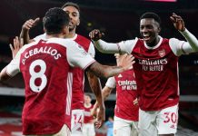 শেষ মুহূর্তের গোলে আর্সেনালের দুর্দান্ত জয়