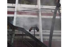 ঢাকা মহানগর আদালতের এজলাসে আগুন