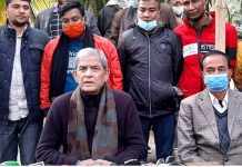 পৌরসভা নির্বাচন নয়, ফলাফল বর্জন করেছে বিএনপি: মির্জা ফখরুল