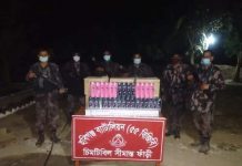 চিমটিবিল সীমান্তে ভারতীয় কসমেটিকস আটক