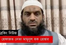 মামুনুলকেও ২০১৩ সালের মামলায় গ্রেপ্তার দেখানো হচ্ছে