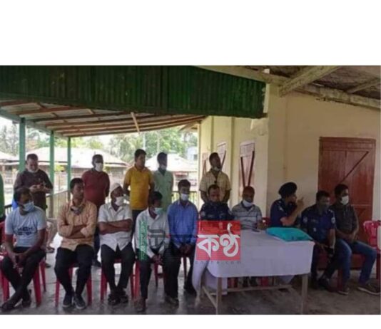 বাঘাইছড়িতে মোটরসাইকেল পোড়ার ঘটায় প্রতিবাদ।