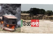 আইন ও প্রশাসনকে বৃদ্ধাঙ্গুলী দেখিয়ে গোমতী চরে মাটিকাটা চলছেই, ফের অভিযান