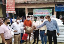বাঘাইছড়িতে ১১শ কৃষকদের মাঝে বীজ ও সার বিতরণ।
