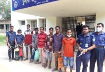 চুনারুঘাট থানা পুলিশের বিশেষ অভিযান, ওয়ারেন্টভুক্ত ৮ আসামী গ্রেফতার