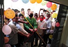 বাঘাইছড়িতে ৩কোটি ৪৮লক্ষ টাকার প্রকল্প শুভ উদ্বোধন করেন এমপি দীপংকর তালুকদার।