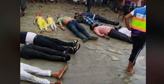 মাদারীপুরের শিবচরে স্পিডবোট ও বাল্কহেডের সংঘর্ষে ভাণ্ডারিয়ার ২ জন নিহত