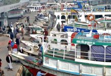 লকডাউনে ৭ জেলায় যাত্রীবাহী নৌযান চলাচল বন্ধ