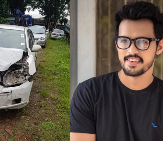 ভয়ংকর গাড়ি দুর্ঘটনার কবলে ইরফান সাজ্জাদ