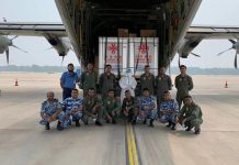 ঢাকায় পৌঁছেছে চীনের উপহারের ছয় লাখ ডোজ টিকা।