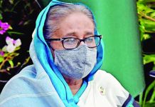 সবাইকে মাস্ক পরতে অনুরোধ প্রধানমন্ত্রীর