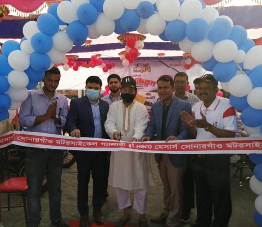 ক্যান্টমেন্টে সোনারগাঁও হিরো মোটরসাইকেল মেলার উদ্বোধন
