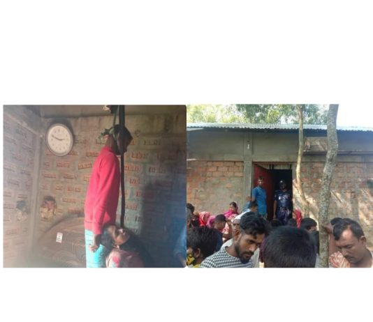 চুনারুঘাটে গলায় ওড়না পেছানো ঝুলন্ত স্বামী-স্ত্রীর মরদেহ উদ্ধার