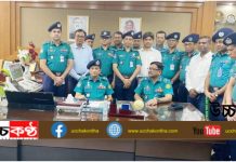 দায়িত্ব নিলেন ডিএমপির নতুন কমিশনার খন্দকার গোলাম ফারুক