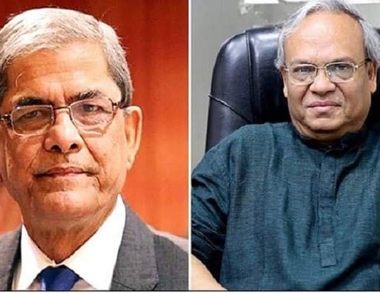 বিচারপতি মানিকের ওপর হামলা, ফখরুল-রিজভীর বিরুদ্ধে মামলা