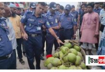 ঈদ যাত্রা নির্বিঘ্ন রাখতে কুমিল্লা হাইওয়ে পুলিশের সড়কে উচ্ছেদ অভিযান
