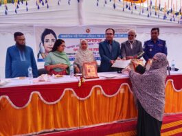 কুমিল্লা বুড়িচংয়ে আন্তর্জাতিক নারী নির্যাতন প্রতিরোধ পক্ষ ও বেগম রোকেয়া দিবস পালিত।