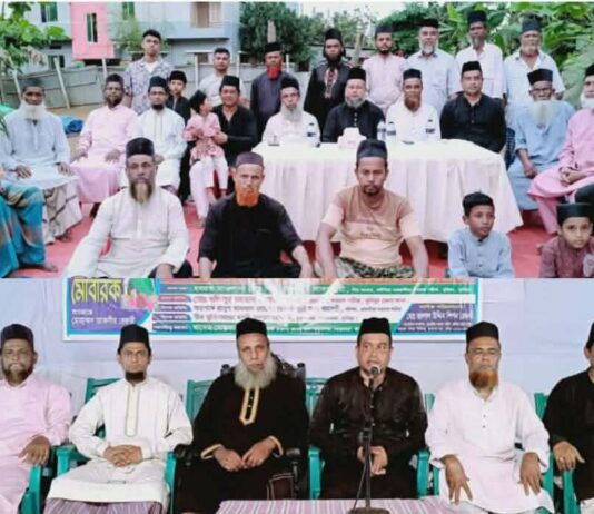 কুমিল্লায় শেরে গাজী আকবর আলী রেজভী (রা:) এর ১৬৬ তম খোশরোজ শরীফ উপলক্ষে ওরশ মোবারক।